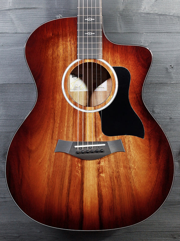 Taylor 224ce K-DLX Koa Deluxe Grand Auditorium Acoustic-Electric Guitar