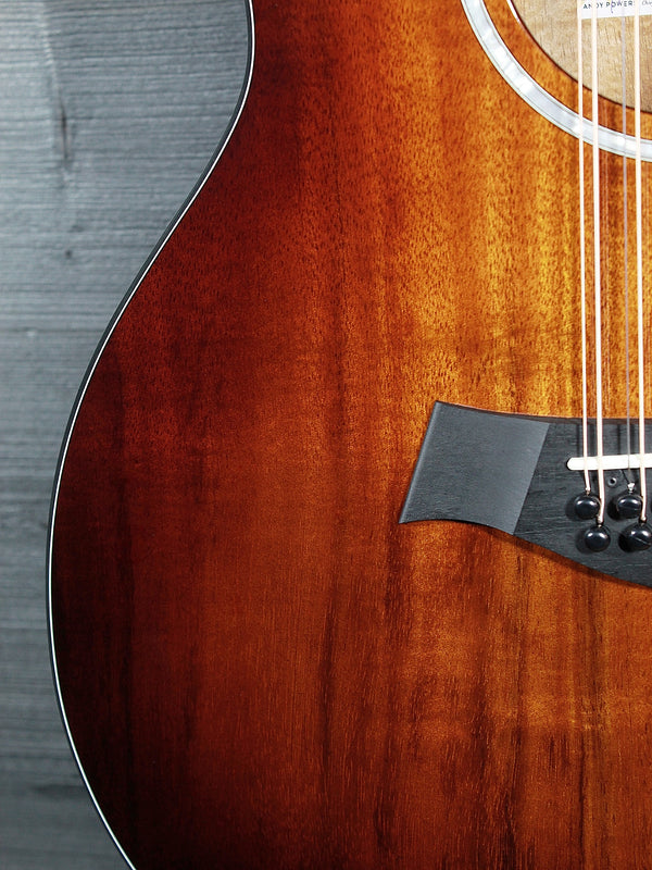     Taylor 264ce Deluxe 12-string acoustic electric guitar with Shaded Edgeburst finish front view close up