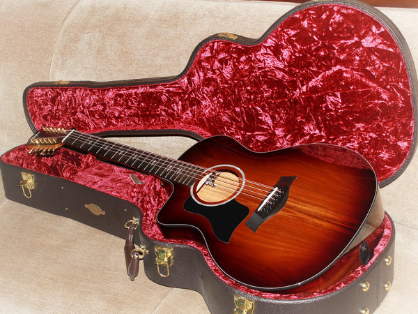 Taylor 264ce-K DLX Left-Handed Koa 12-String / Grand Auditorium Acoustic Guitar