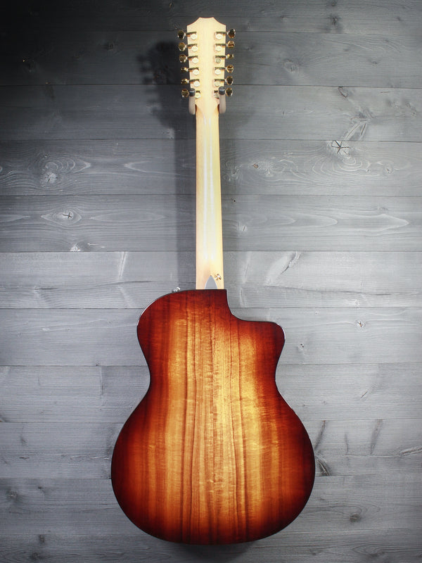 Taylor 264ce-K DLX Left-Handed Koa 12-String / Grand Auditorium Acoustic Guitar