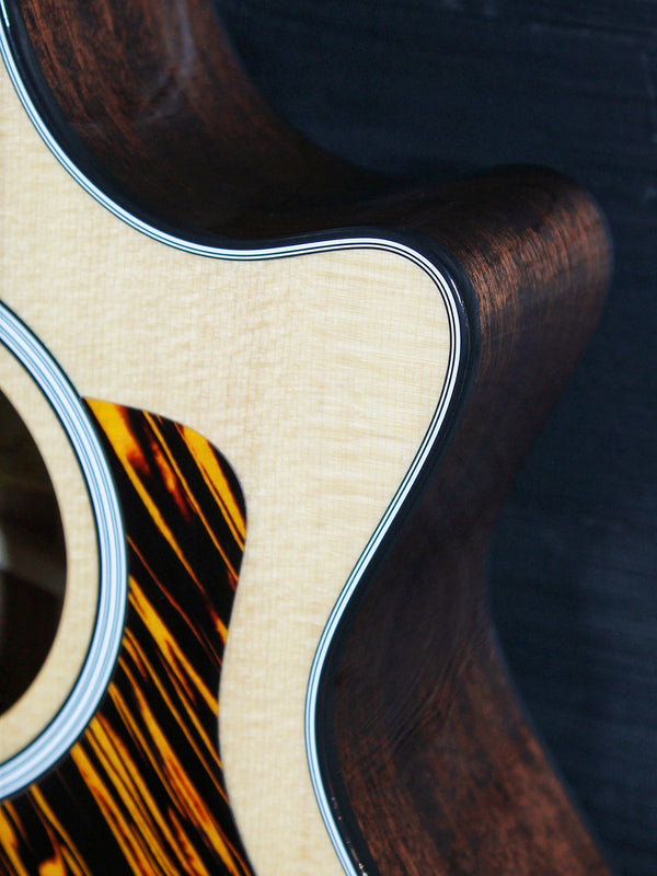 Taylor 312ce Next Generation Grand Concert – Solid Wood Acoustic-Electric Guitar with Claria Pickup System