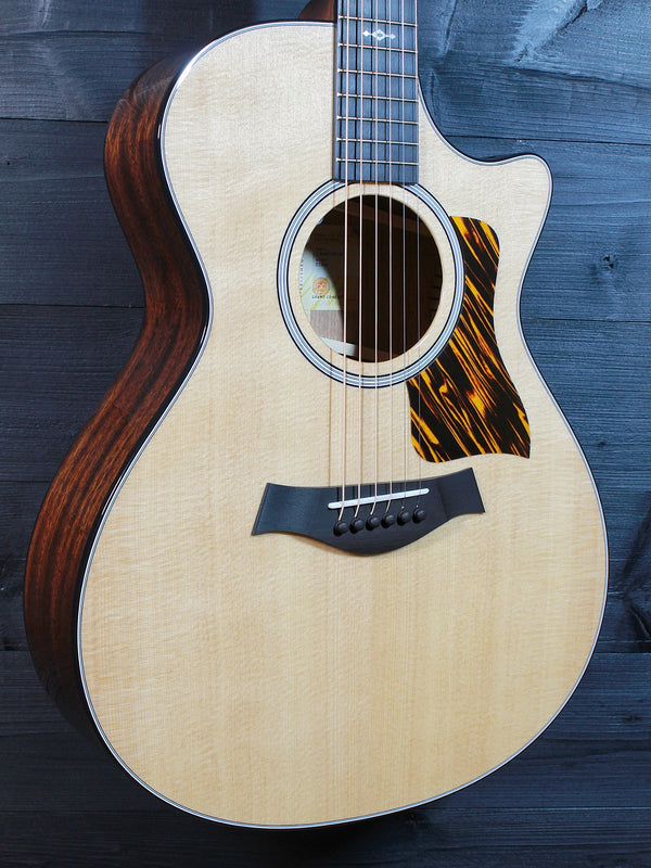 Taylor 312ce Next Generation Grand Concert – Solid Wood Acoustic-Electric Guitar with Claria Pickup System
