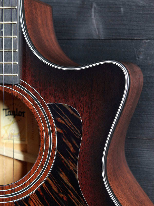 Taylor 324ce Mahogany Acoustic-Electric Guitar - Shaded Edgeburst