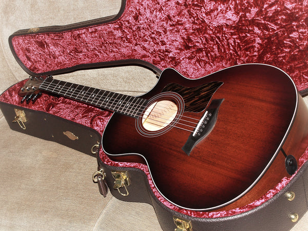 Taylor 324ce Mahogany Acoustic-Electric Guitar - Shaded Edgeburst