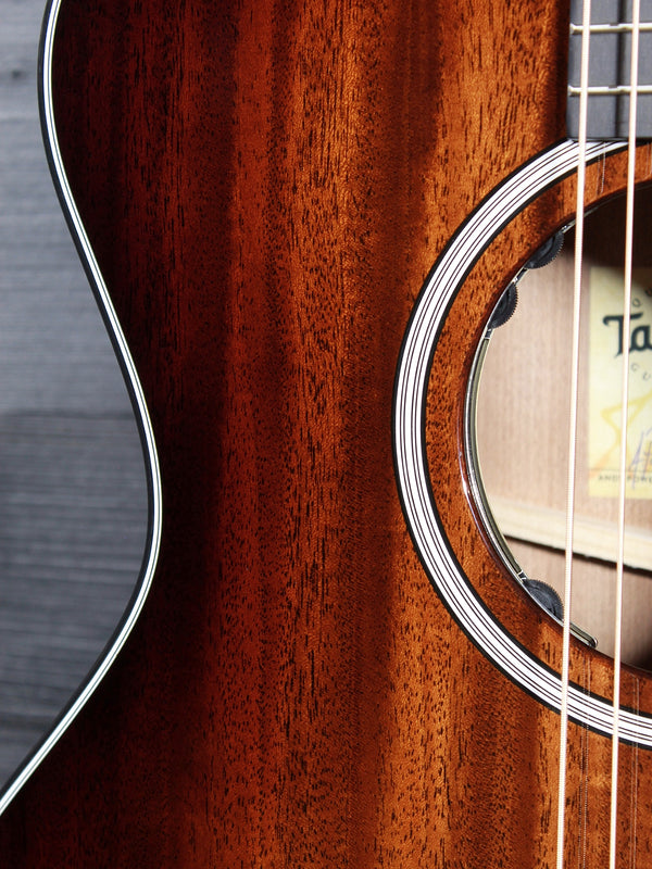 Taylor 324ce Next Generation Acoustic-Electric Guitar – V-Class Bracing, Mahogany Shaded Edgeburst