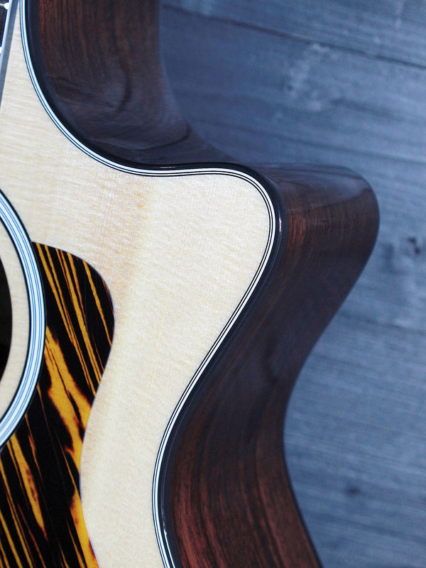 Taylor 414ce 8-String Baritone Acoustic-Electric Guitar – Sitka Spruce / Indian Rosewood – Tone Show Exclusive