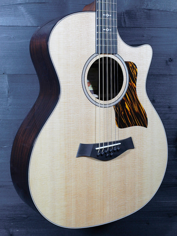 Taylor 414ce 8-String Baritone Acoustic-Electric Guitar – Sitka Spruce / Indian Rosewood – Tone Show Exclusive