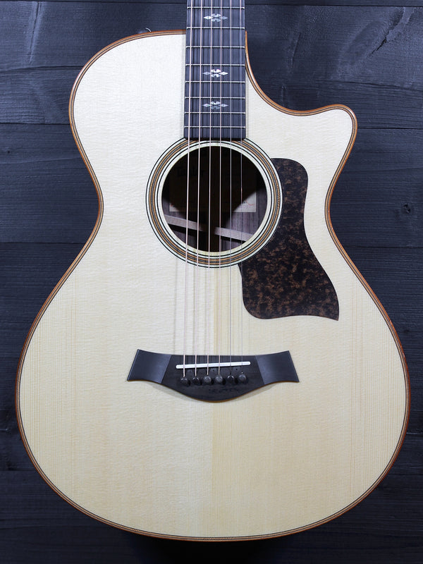 Taylor 712ce 12-Fret Grand Concert Acoustic-Electric Guitar (2022) – Rosewood/Sitka Spruce – Mint Condition