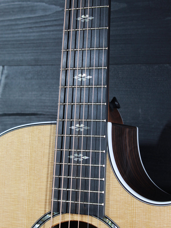 Ebony fingerboard on Taylor 712ce Next Generation