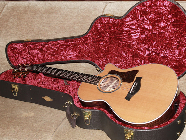 Taylor hard shell case included with 712ce