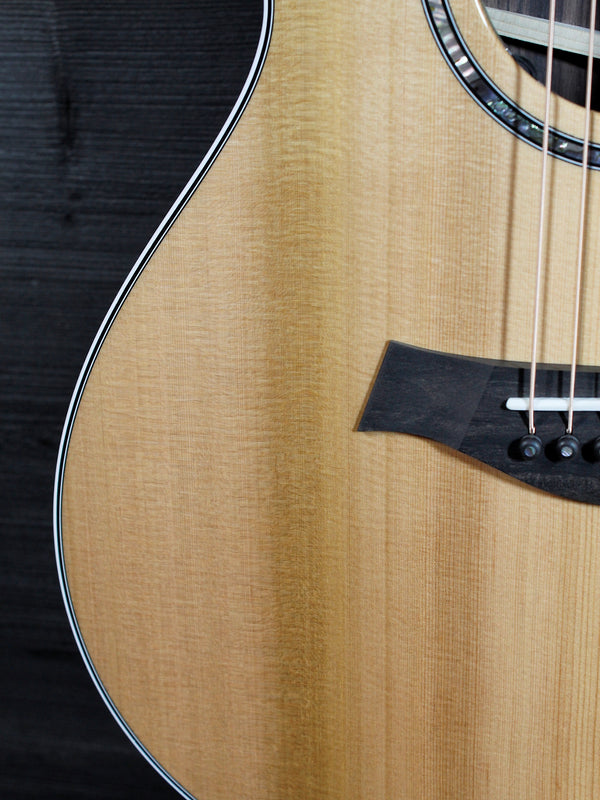     Solid Western Red Cedar top on Taylor 712ce