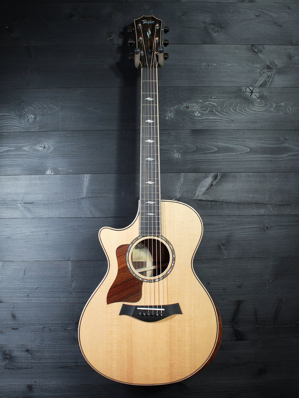 Taylor 812ce Left-Handed Grand Concert Demo-Model Acoustic-Electric Guitar