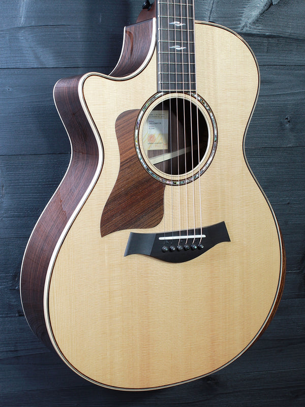 Taylor 812ce Left-Handed Grand Concert Demo-Model Acoustic-Electric Guitar