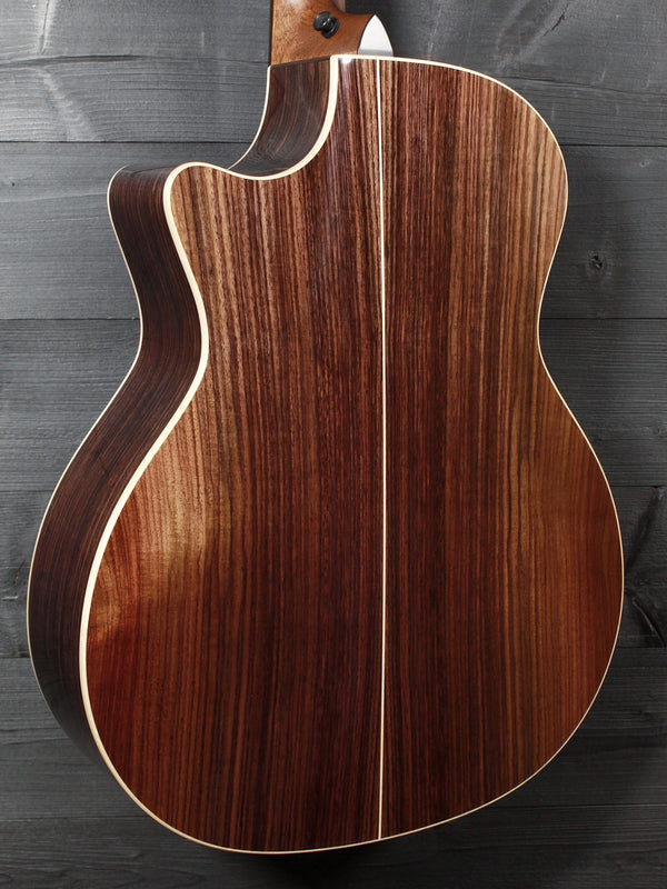 Taylor 814ce Limited Edition Casablanca Beige Metallic acoustic guitar Rosewood back and sides glamour shot