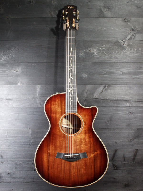 Taylor K22ce 12-Fret All Koa Grand Concert Acoustic-Electric Guitar