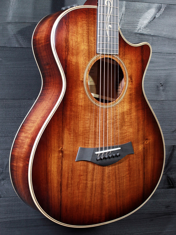 Taylor K22ce 12-Fret All Koa Grand Concert Acoustic-Electric Guitar