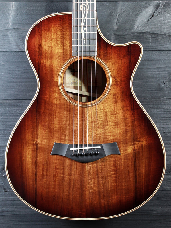 Taylor K22ce 12-Fret All Koa Grand Concert Acoustic-Electric Guitar