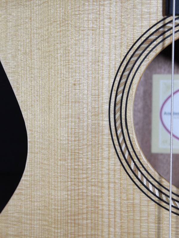 Taylor A12e-N Academy Series nylon string acoustic guitar rosette