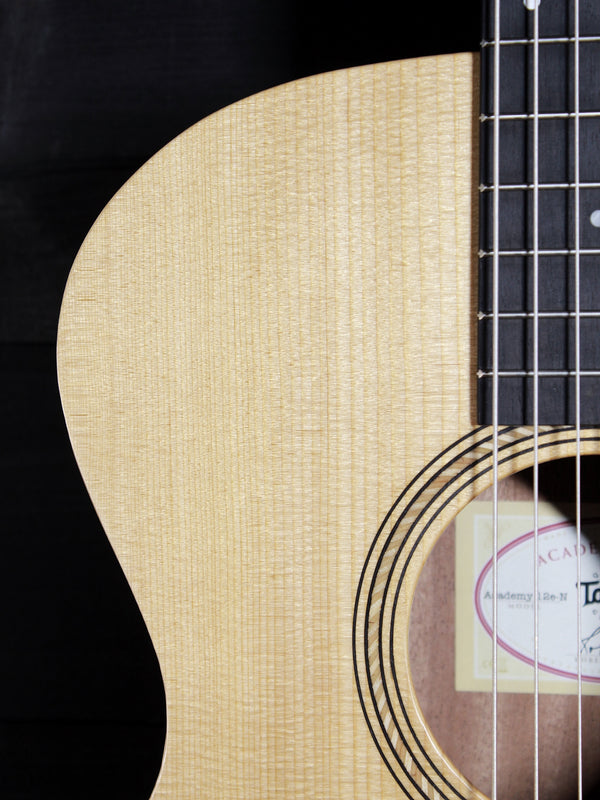 Taylor A12e-N Academy Series nylon string acoustic guitar Torrified spruce top