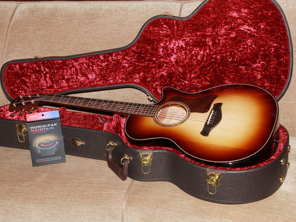 Taylor Builder’s Edition Next Generation 814ce with deluxe Taylor hardshell case.