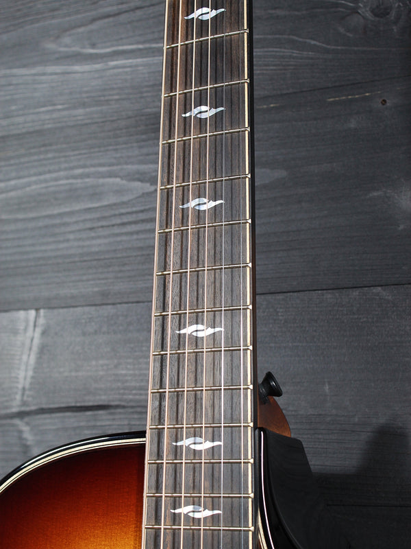 West African Crelicam ebony fingerboard with Element mother-of-pearl inlays.