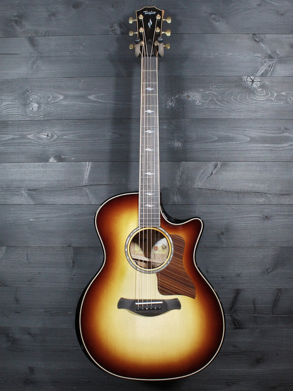 Taylor Builder’s Edition Next Generation 814ce acoustic guitar with Adirondack Spruce top and Shaded Edgeburst finish.