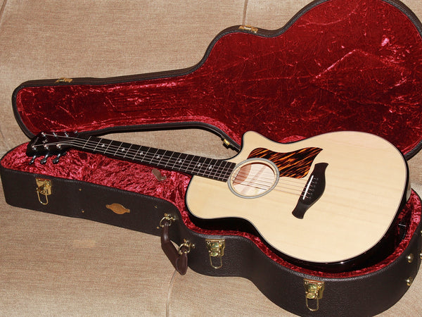 Deluxe Taylor hardshell case included with Builder’s Edition 514ce