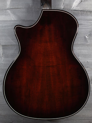 Back of Taylor Builder’s Edition 514ce featuring solid Shamel Ash