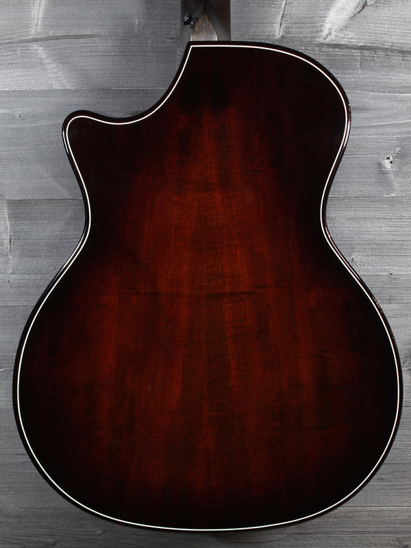 Back of Taylor Builder’s Edition 514ce featuring solid Shamel Ash