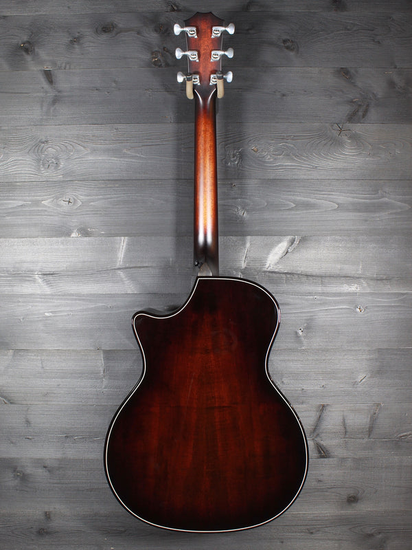 Back of Taylor Builder’s Edition 514ce featuring solid Shamel Ash
