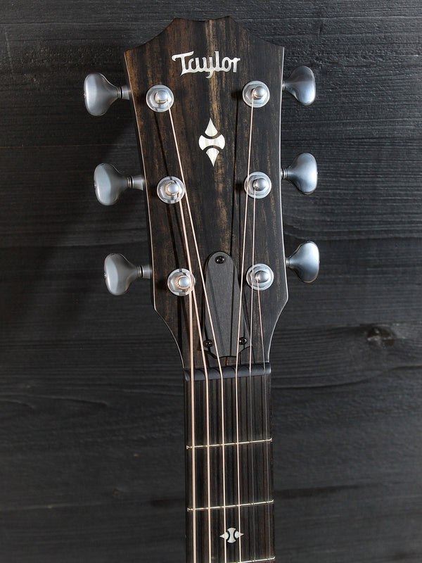  Back of Taylor Builder’s Edition 514ce featuring headstock and tuners