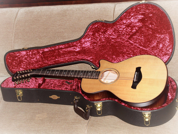 Taylor Builder’s Edition 652ce 12 Fret / 12 String V-Class Bracing