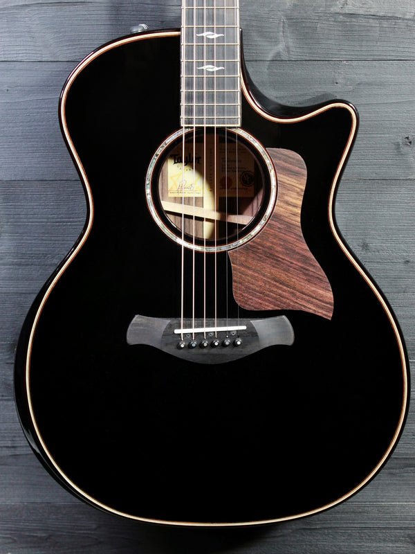 Pre-Owned Taylor Builder’s Edition 814ce Blacktop Rosewood Acoustic-Electric Guitar