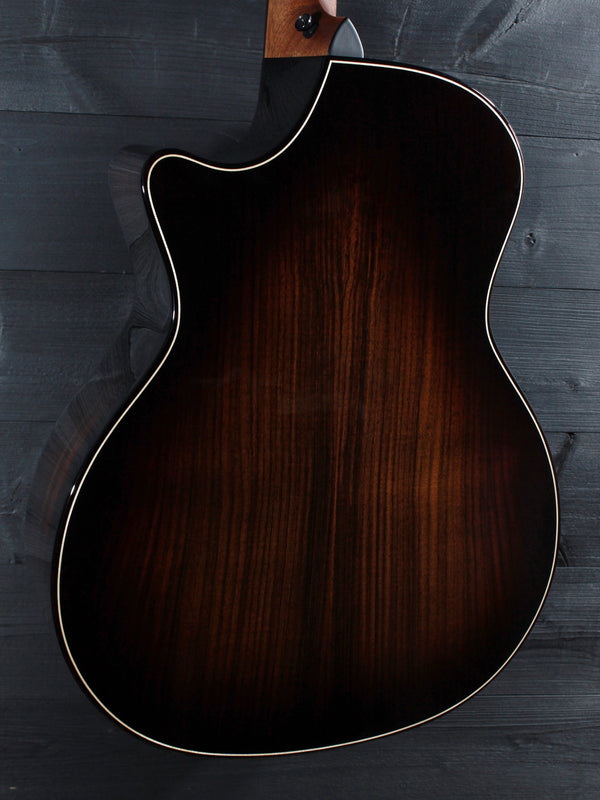 Taylor Builder’s Edition 814ce Next Generation acoustic guitar Back glamour shot