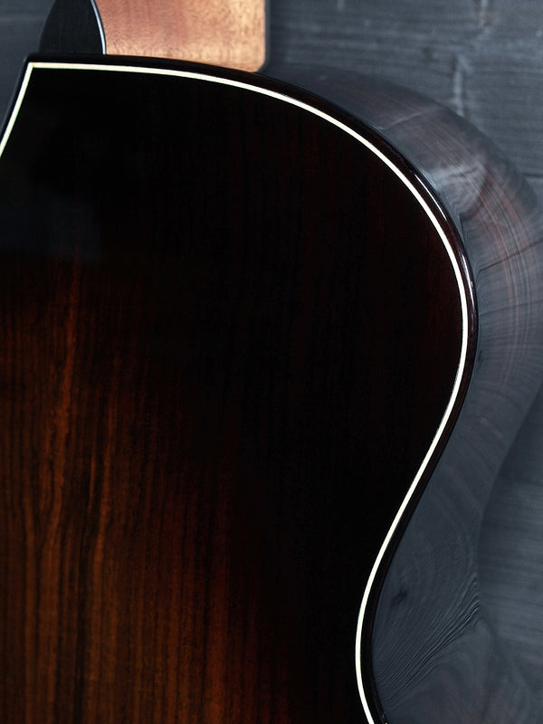 Taylor Builder’s Edition 814ce Next Generation acoustic guitar Rosewood back upper bout