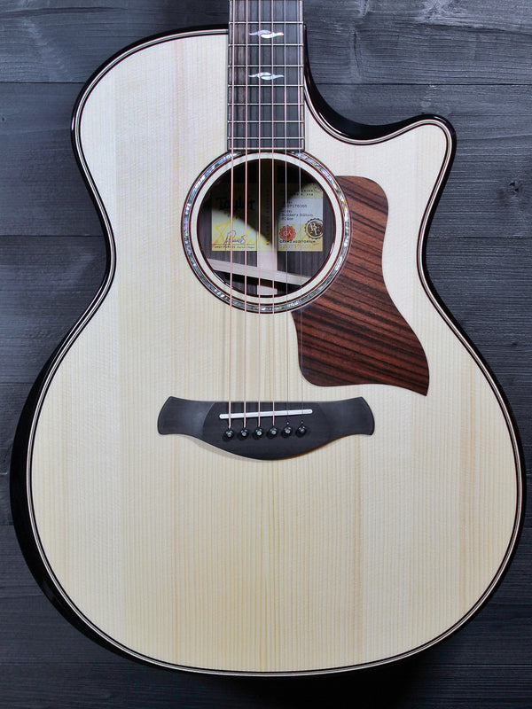 Taylor Builder’s Edition 814ce Next Generation acoustic guitar Front close up