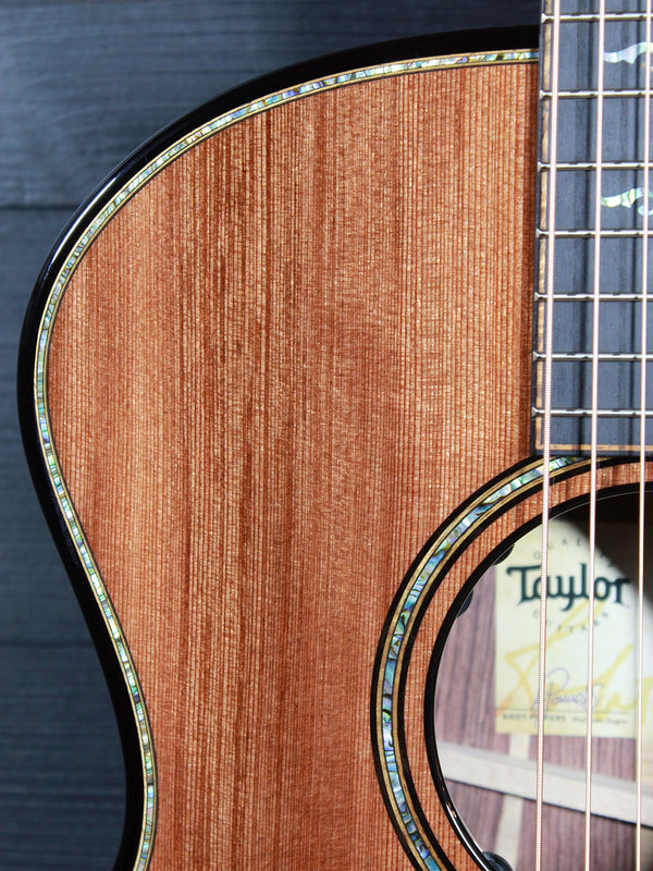 Taylor Claria pickup controls inside soundhole of Builder’s Edition 914ce Next Generation