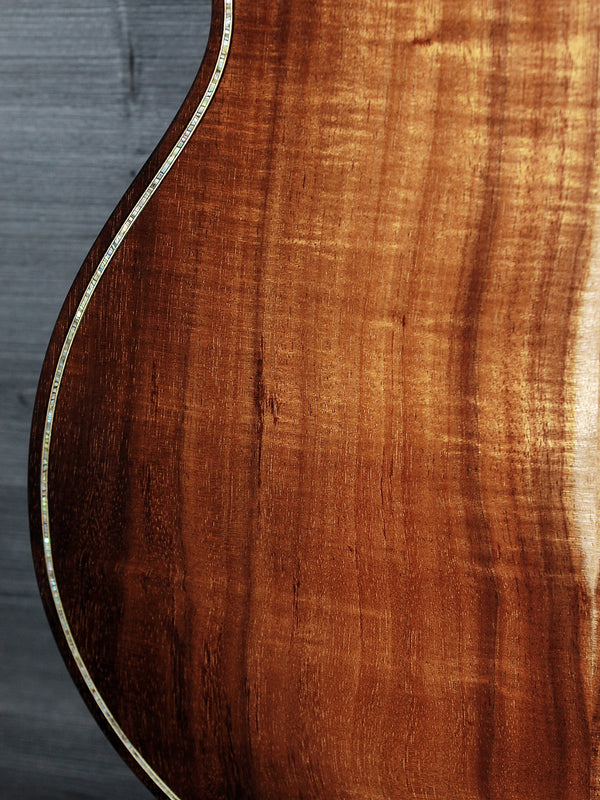 Taylor Builder’s Edition K24ce figured Hawaiian Koa back