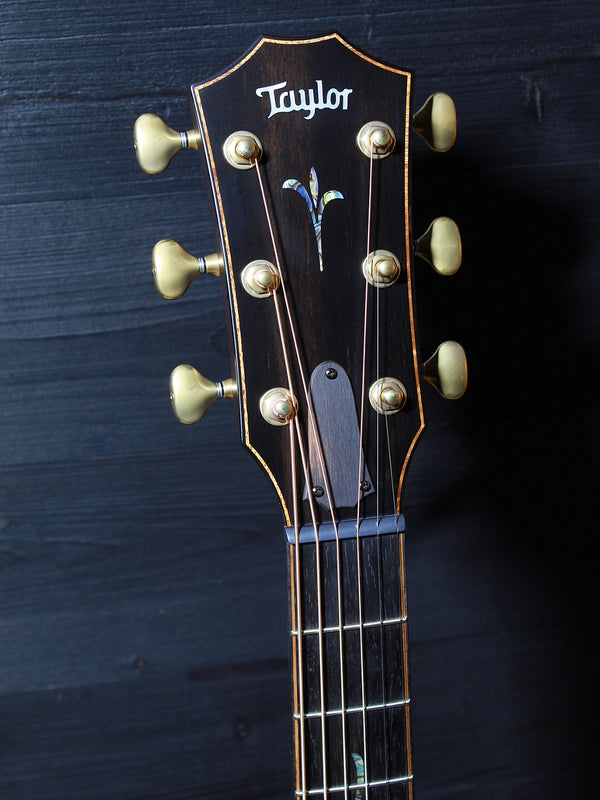 Taylor Builder’s Edition K24ce ebony headstock with gold tuners