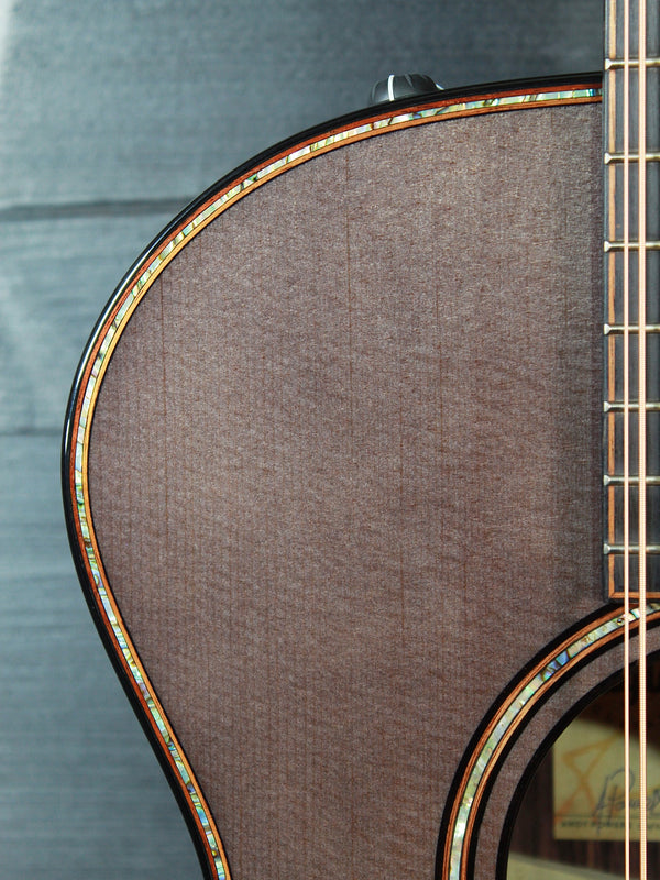 Taylor Custom 952ce 12-Fret 12-String #19 Transparent Charcoal Rosewood / Spruce