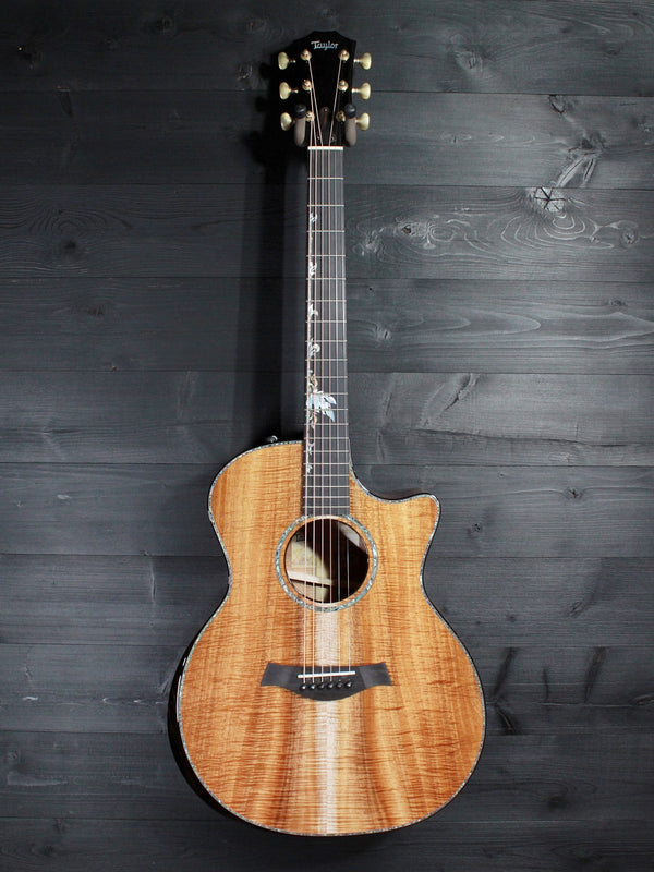 Taylor Custom Grand Auditorium Hand-Selected Premium Grade Koa Acoustic Guitar