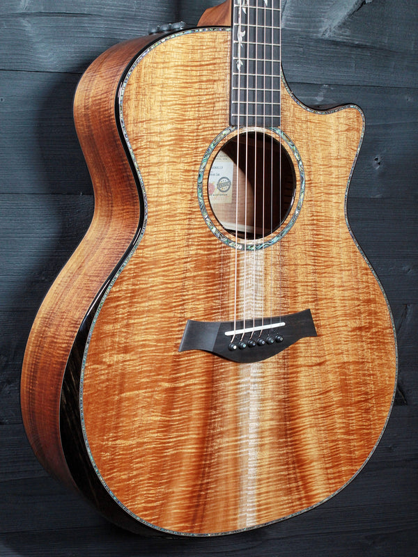 Taylor Custom Grand Auditorium Hand-Selected Premium Grade Koa Acoustic Guitar