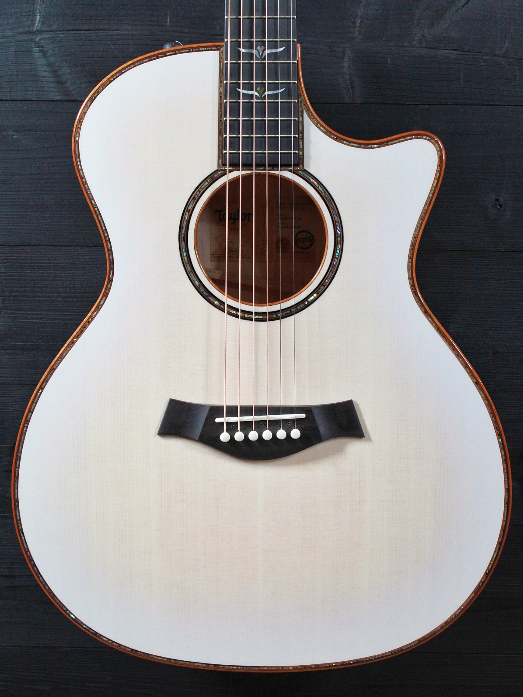 Taylor Custom Grand Auditorium NAMM Show #22 C12ce-B3022