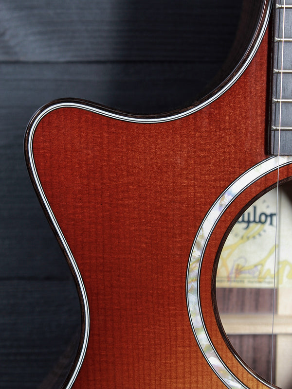 Left-Handed Custom Taylor GC Acoustic-Electric Guitar - Demo Model