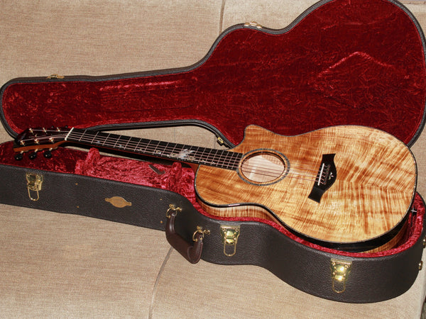 Taylor Custom Grand Auditorium – Premium Hawaiian Koa / Adirondack Performance X-Bracing / Tobias Music Exclusive