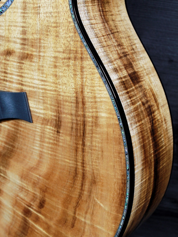 Taylor Custom Grand Auditorium – Premium Hawaiian Koa / Adirondack Performance X-Bracing / Tobias Music Exclusive
