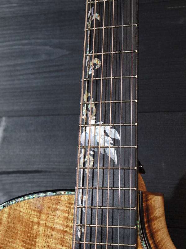 Taylor Custom Grand Auditorium – Premium Hawaiian Koa / Adirondack Performance X-Bracing / Tobias Music Exclusive