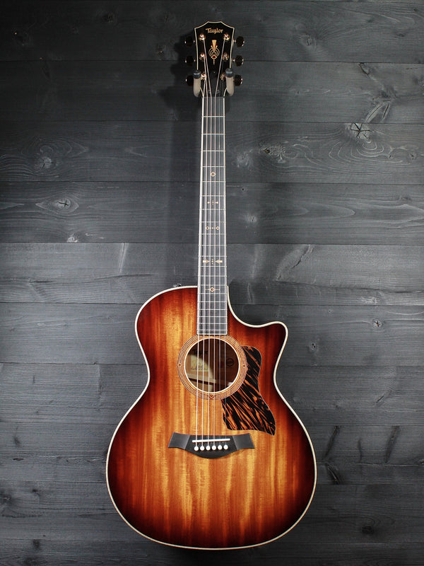 Custom Taylor GA NAMM / Catch #6 C24ce Ribbon Mahogany Acoustic Guitar