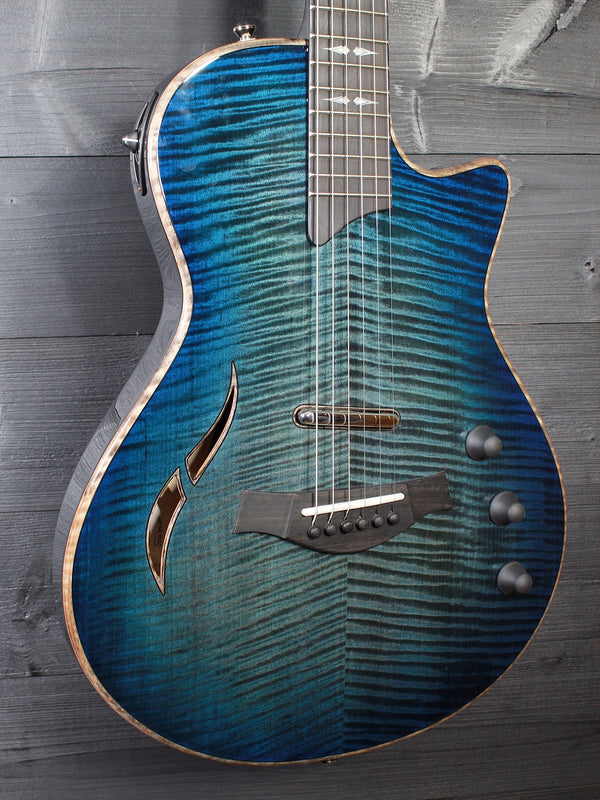 Custom Taylor T5z #37 NAMM B4037 Midnight Sapphire Flamed Maple Top