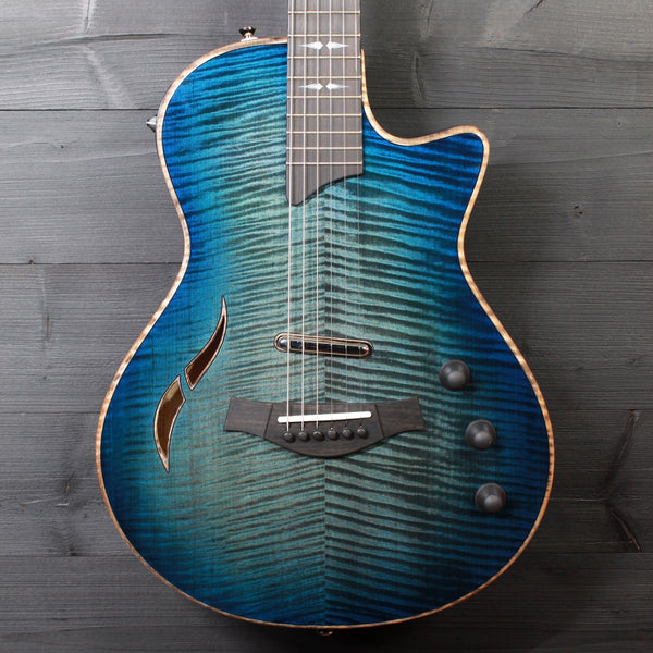 Custom Taylor T5z #37 NAMM B4037 Midnight Sapphire Flamed Maple Top